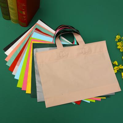 China Eco - Friendly Waterproof Custom Multiple Style High Load Bearing Clothing Package Plastic Bag for sale