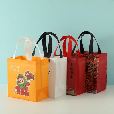 China Recyclable high quality custom non woven cheap bags with printing logo for sale