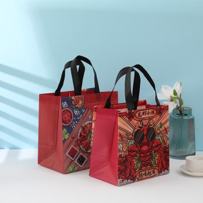 China Custom Made Recyclable Personalized Recycle Plain Non Woven Tote Shopping Bags for sale