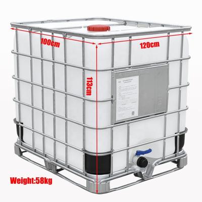 China Building Material Shops Chinese Manufacturer Chinese Supplier 1000L Plastic IBC Containers IBC Tank for sale