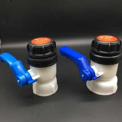 China General 2020 hot sale factory price 62mm/75mm ball valve for IBC tank IBC container for sale