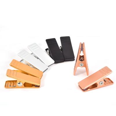 China Modern Aluminum Alloy Small Clip Modern Household Heavy Duty Air Drying Clip Comforter Clip Windproof Multifunctional Clothes Clip Clothespin for sale