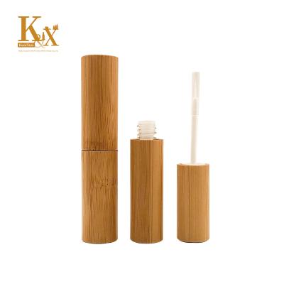 China Cosmetics Empty Eyeliner Container Biodegradable Packaging Eyeliner Tube Bamboo Cosmetics for sale