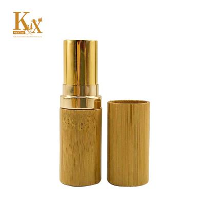 China Cosmetic Empty Bamboo Rose Gold Lipstick Tubes Containers And Packaging Private Label for sale