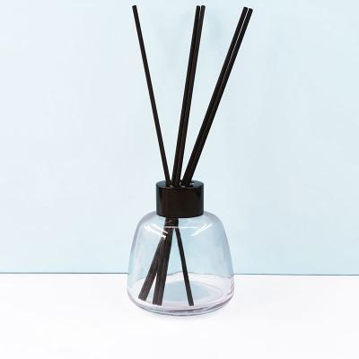 China Wholesale Luxury Tubular Glass Reed Diffuser Aroma Essential Oil Diffuser Packaging Bottles With Cap for sale