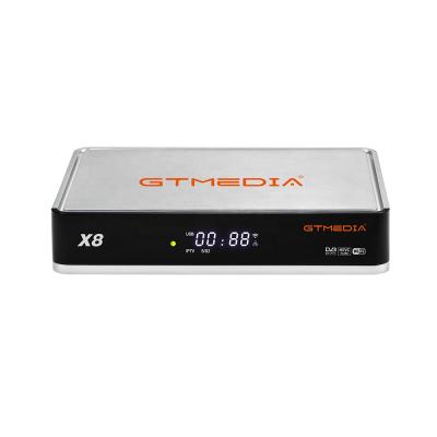 China BISS Auto-Roll GTMEDIA X8 DVB-S/S2/S2X Fastest Auto-Roll Satellite TV Tuner Europe 19.2E mult-stream set top box for sale