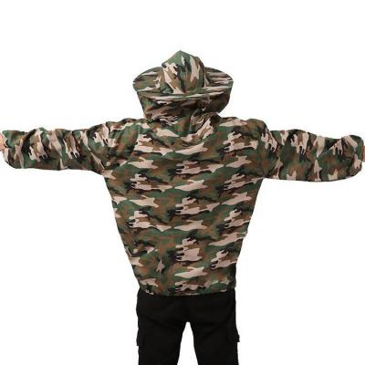 China Multiple Functions Agriculture Camouflage Pure Cotton Beekeeping Practical Professional Clothes For Bee for sale