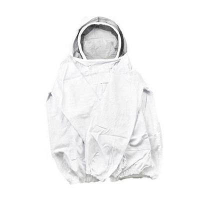 China Customized high quality white full ventilation convenient and durable clothing for beekeeping for bee for sale