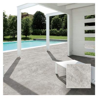 China Modern Modern Concrete Look 20mm Outdoor Porcelain Tile For Driveways for sale