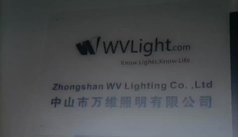 Verified China supplier - Zhongshan WV Lighting Co., Ltd.