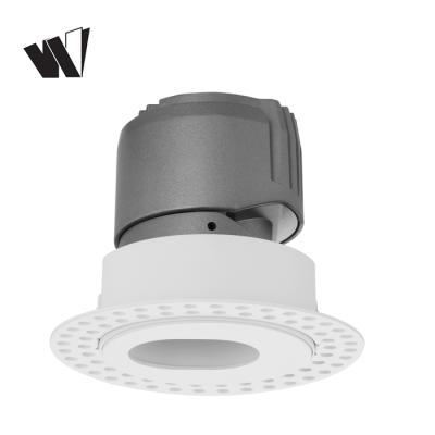 China Modern 10w 15w 20w 25w 30w IP65 trimless led downlight for sale