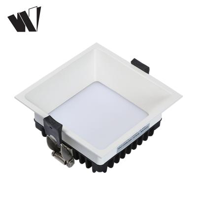 China Factory price modern hotel led ceiling downlight anti-glare COB 9w 15w 20w led down light for sale