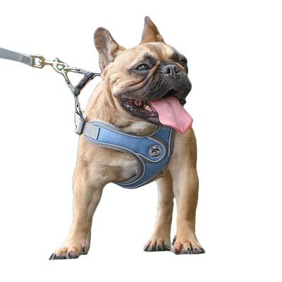 China Reflective Anti-Striker Type Traction Rope Dog Chest Harness New Pet Dog Vest Supplies for sale