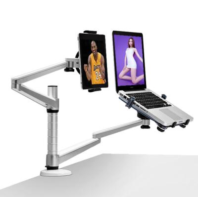 China Universal Aluminum Alloy Laptop Bracket Adjustable Tablet Stand Holder Desk Bracket for sale