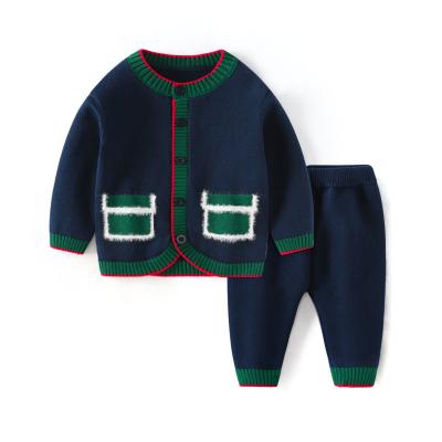 China Autumn Infant Baby Knit Clothes Soft For Baby Boy Winter Kids Clothes For Newborn Christmas Costumes for sale