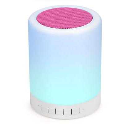 China QY modern warm creative mini rechargeable led colorful night light, bedroom bedside table lamp, atmosphere light for sale