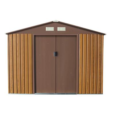 China Easily assembled good quality waterproof sheds and outdoor 9*8ft storage for sale