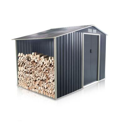 China Easily Assembled Extra Part of New Shed for Outdoor Wooden Storage Yard Garden Buildings for sale