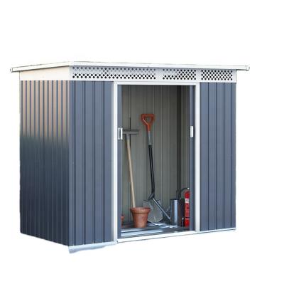 China Easily Assembled Gutter Metal Roof Gutter Shed High With Original Vent Design for sale