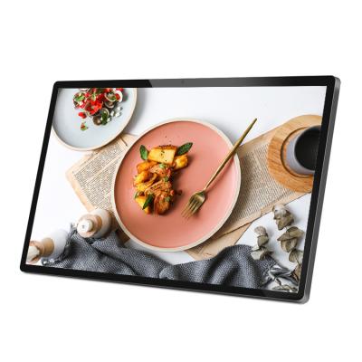 China Large Inch 55 IPS Digital Signage Android Industrial Wall Mount Hard Screen Tablet for sale