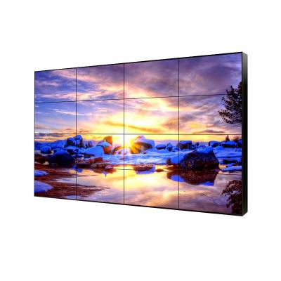 China 55 Inch Panel Bezel Screen LCD Splicing Wall Advertising Display Custom Video Panel Outdoor Indoor 1.8mm Narrow Indoor Height for sale