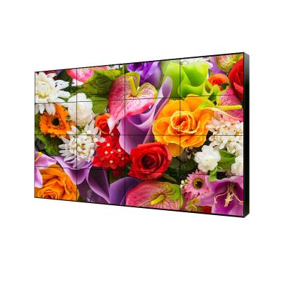 China Good Quality Indoor 55 Inch LCD Advertising Player Monitor P3.5mm Customized Size Wall Mounted Splicing Screen for sale