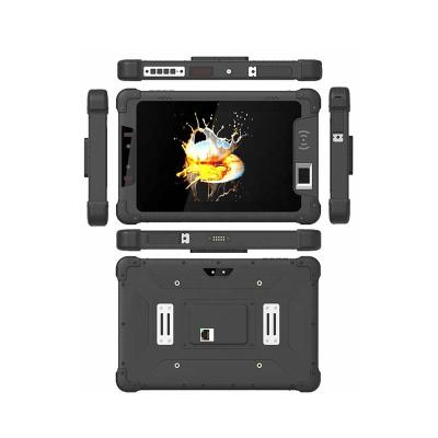 China Cheapest 8 Inch Waterproof Industrial Tablet PC Waterproof Android 9.0 Rugged Tablet PC For Military for sale