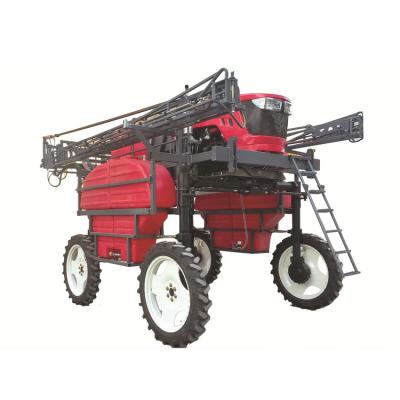 China Wholesale Durable 2022 High Quality Dual Use Four Wheel Self Propelled Spraying Machine Fertilize Spreader Machine for sale