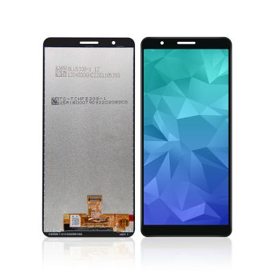 China Mobile phone spare parts mobile phone lcd interviews supplier for galaxy A01 insulated screen lcd with high quality for sale