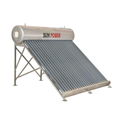 China China New Hotel Hot Sales Solar Water Heater Cooper Coil Stainless Steel Green Energy Technology for sale