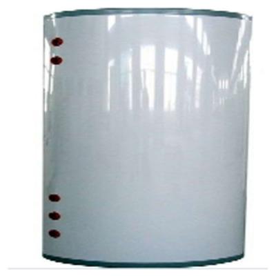 China Outdoor solar hot water tank copper coil heat stainless steel solar water tank boiler with heat exchanger for sale