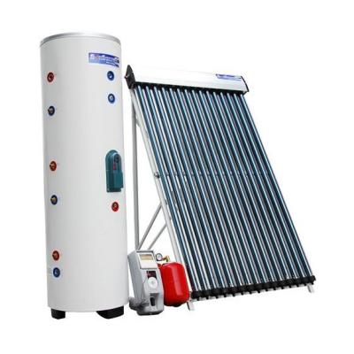 China Outdoor Copper Solar Coil Heat Stainless Steel Water Tank Boiler With Heat Exchanger for sale