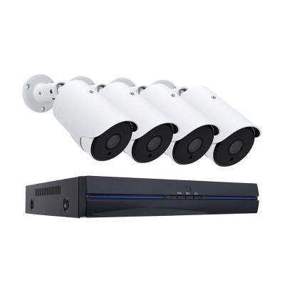 China OEM 5MP Two Way CCTV Camera CCTV System Kits CCTV NVR Kits Outdoor POE IP Camera NVR Kit NIGHT VISION Factory Audio for sale