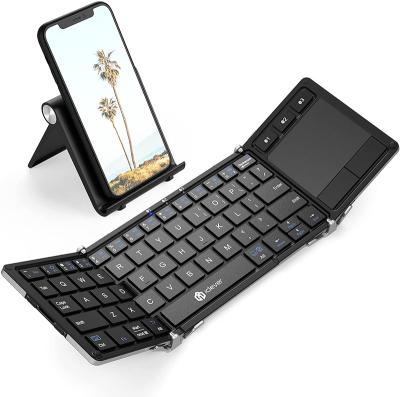 China iClever BK08 Foldable Keyboard Wireless Pocket Tri Folded Wireless Keyboard for sale