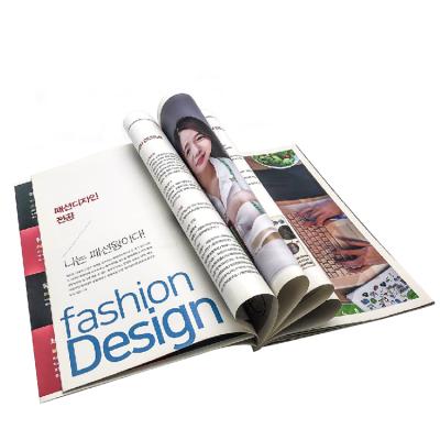 China paper & New High Quality China A4 Softcover Full Color Magazine Paperboard Custom Book Printing for sale