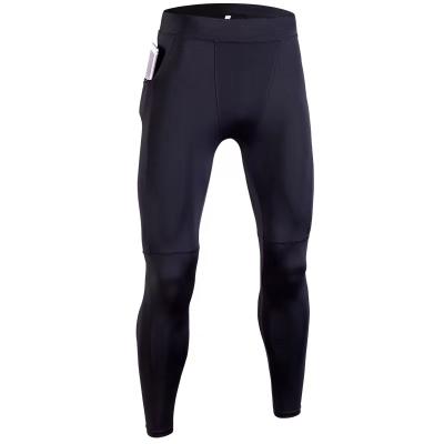 China Hot Sale Men Tights Fitness Pants Gym Yoga Trousers Jogger Sports Leggings Elastic Te koop