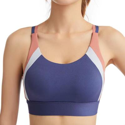 China Ladies Fitness Sexy Yoga Top Quick-Drying, Breathable Jogging Colorful Bra Vest Te koop