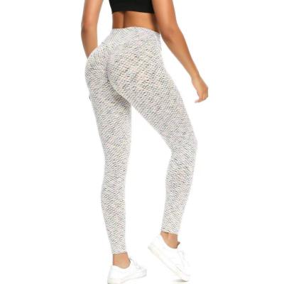 China Hot sale sportswear gym casual high waist dot women yoga pants leggings fitness en venta