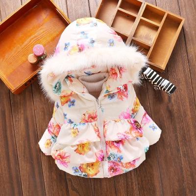 China Winter Warm Children Casual Suits Padded Jacket Girls Thicken 100% Cotton Clothing for sale