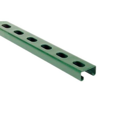 China Construction direct factory supply perforated galvanized steel slotted C shaped channel unistrut price for sale