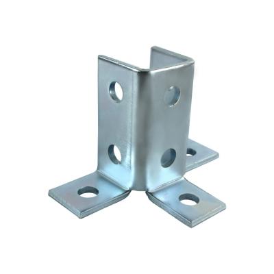 China Modern standard steel base frame and connection fixture for the channel for sale