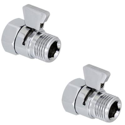 China Without Diverter Shower Head Solid Brass Shut-Off Valve for sale