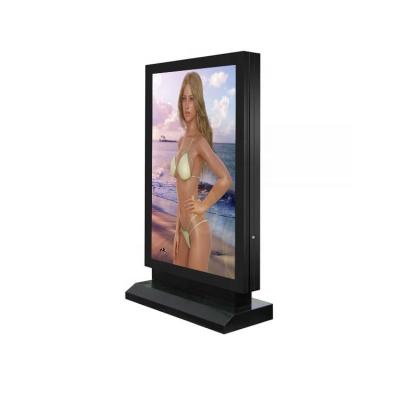 China Outdoor Or Indoor Aluminum Frame Rack Mount Or Wall LED Scrolling Poster Light Box Display for sale