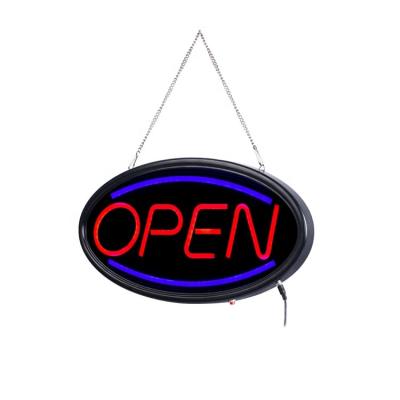 China Indoor Or Outdoor Hanging Open Sign Board Led Lighting Advertising Billboard for sale