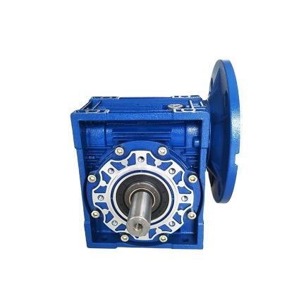 China Garment Shops NMRV30 40 Right Angle Hollow Shaft Speed ​​Reducer Worm Gear Box for sale