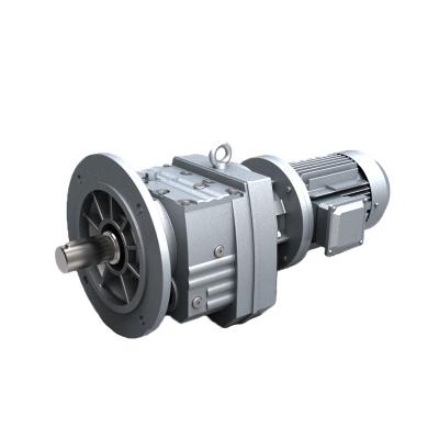 China Highly Modular Stable Flanged Helical Geared Hotels Motor for sale