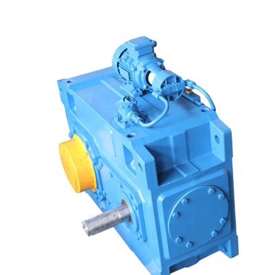 China Building Material Shops Guomao Helical Bevel Gear Speed ​​Reducer Gearbox for sale