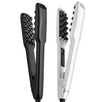 China LM-12 Hotel Professional Salon Waves Beauty Styling Tool: LED Display Flat Irons Hair Straightener For Women for sale