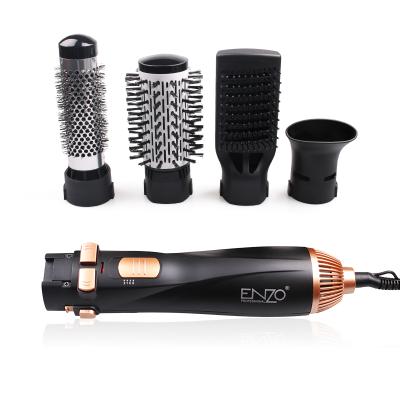 China Ionic Electric Comb Hot Air Palette Styling Brush Hotel Home One Step Hair Dryer and Styler Styling Tools for sale