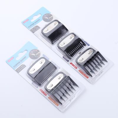 China Salon 2pcs 3pcs One Set Opp Bag Size Limit Guide Comb Different Control Distance Easily Cut For Hair Trimmer Clipper for sale